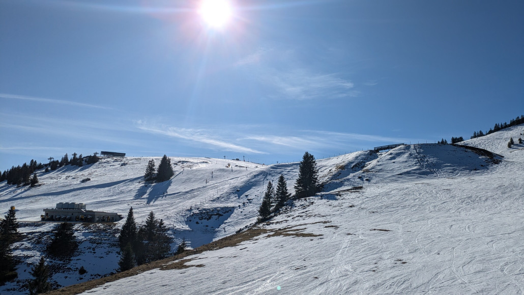 Blick auf den Sudelfeldkopf