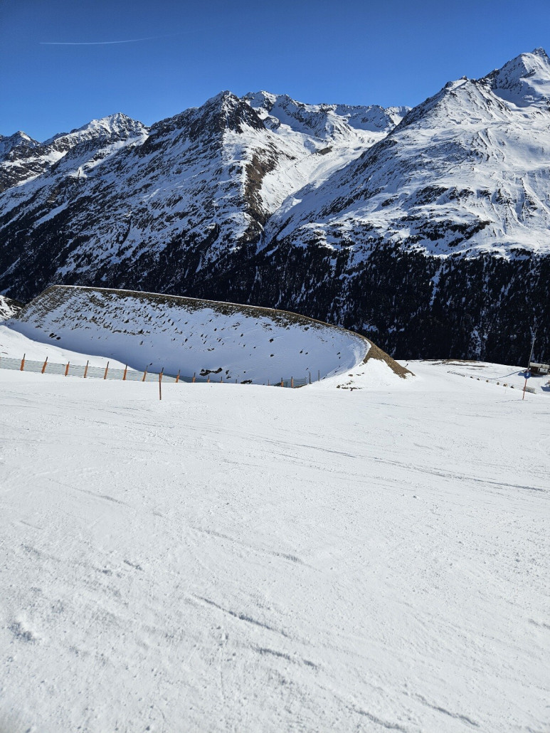 gewaltiger Lawinenschutz