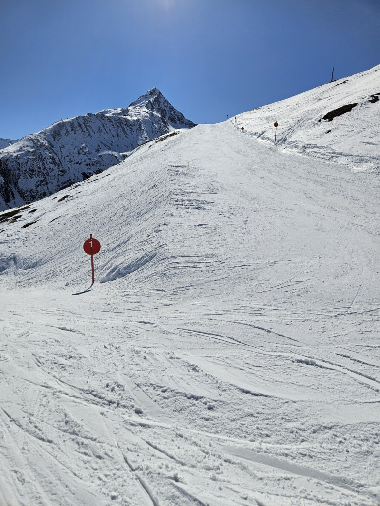 oberer Teil der Talabfahrt