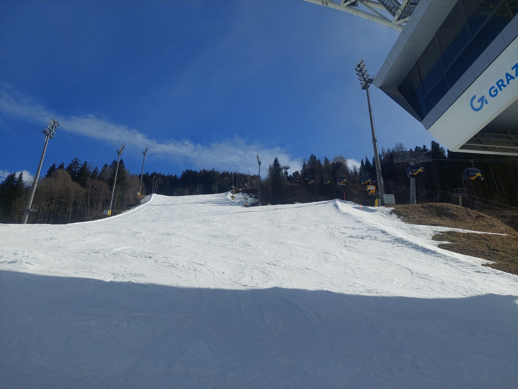 Zielhang deutlich besser als weiter oben