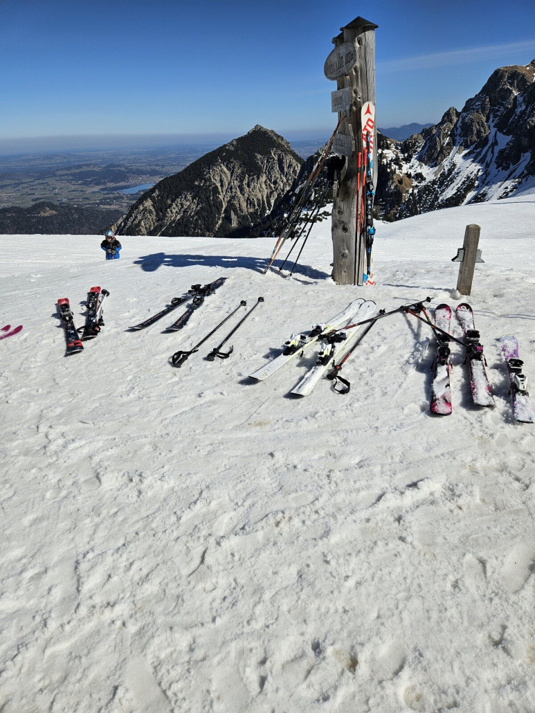 wären da ein, zwei Schiständer, wäre es gleich aufgeräumter..
