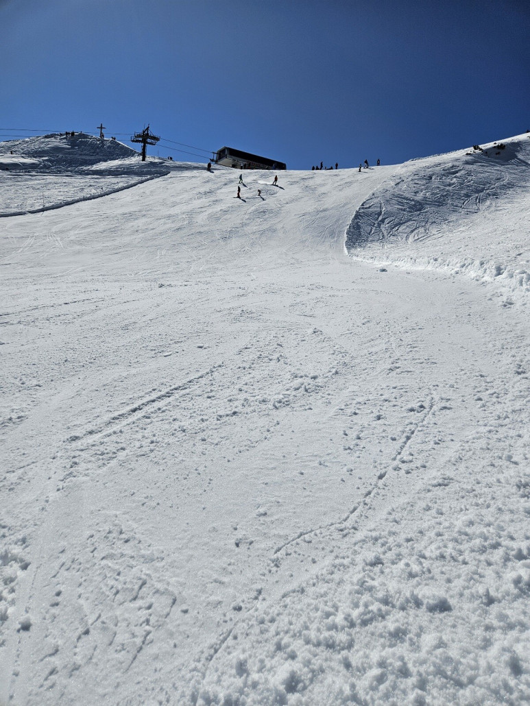 auch mittags noch top Verhältnisse am Sechsersessel