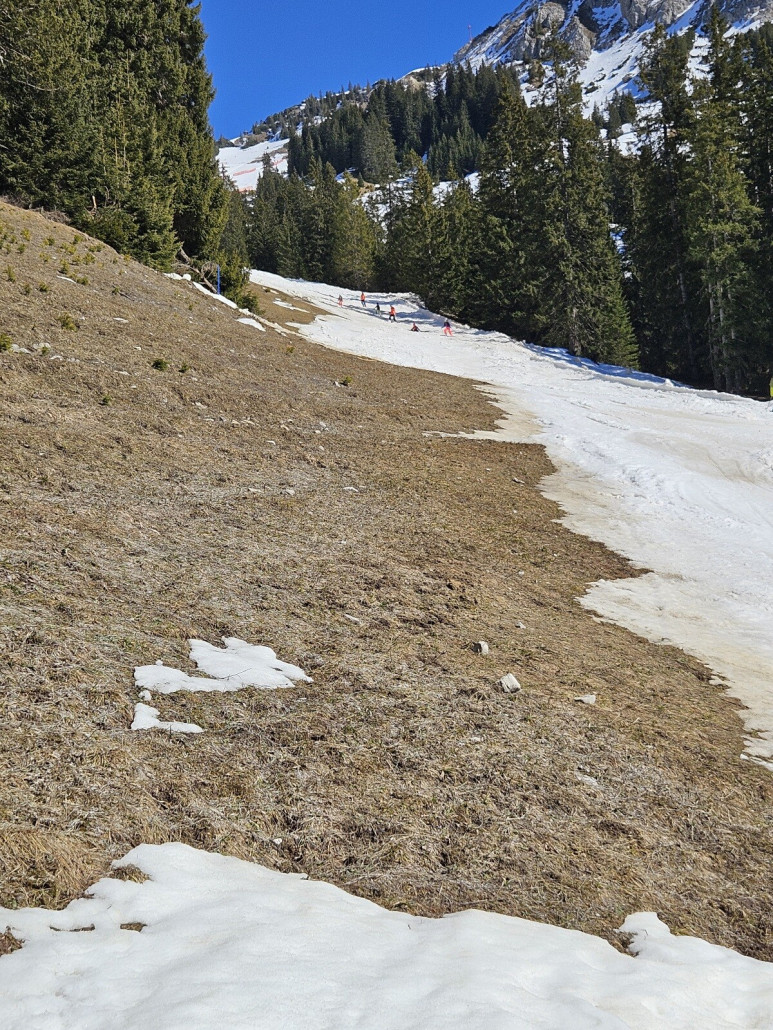 schneetechnisch die Schlüsselstelle