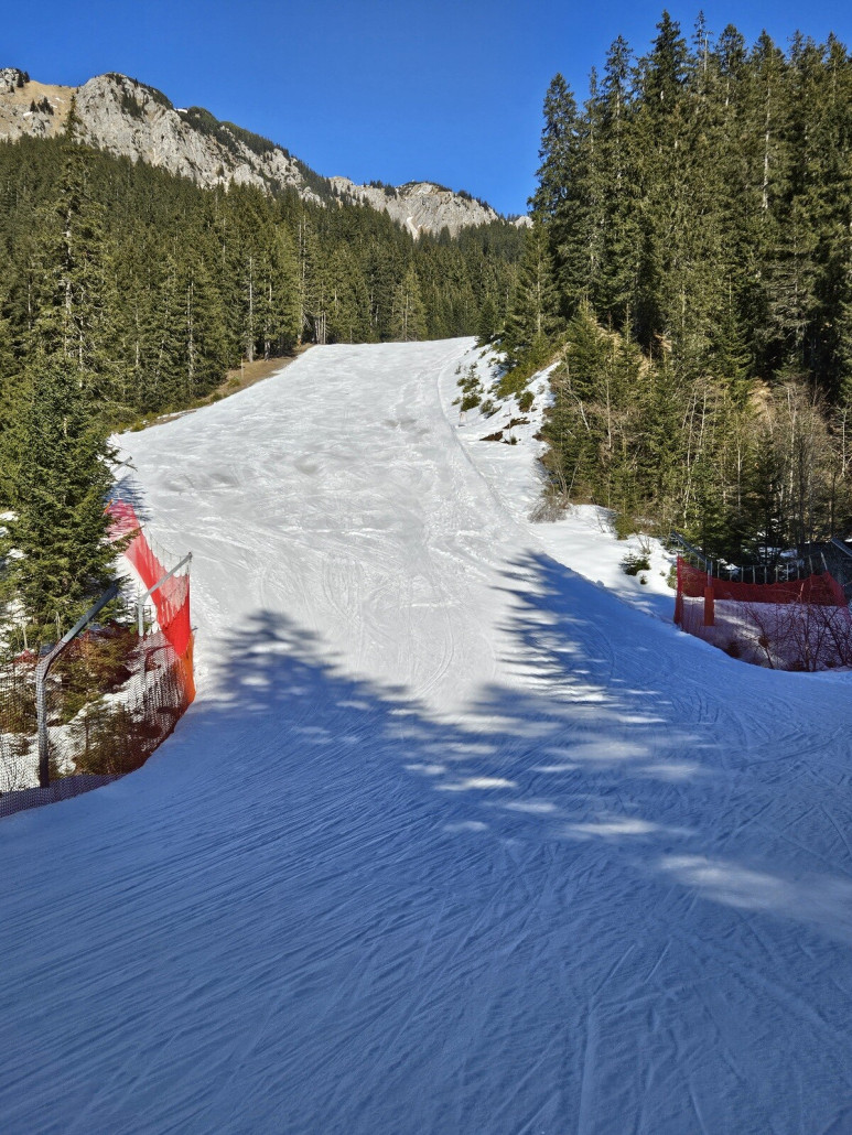 Restabfahrt in erstaunlich gutem Zustand