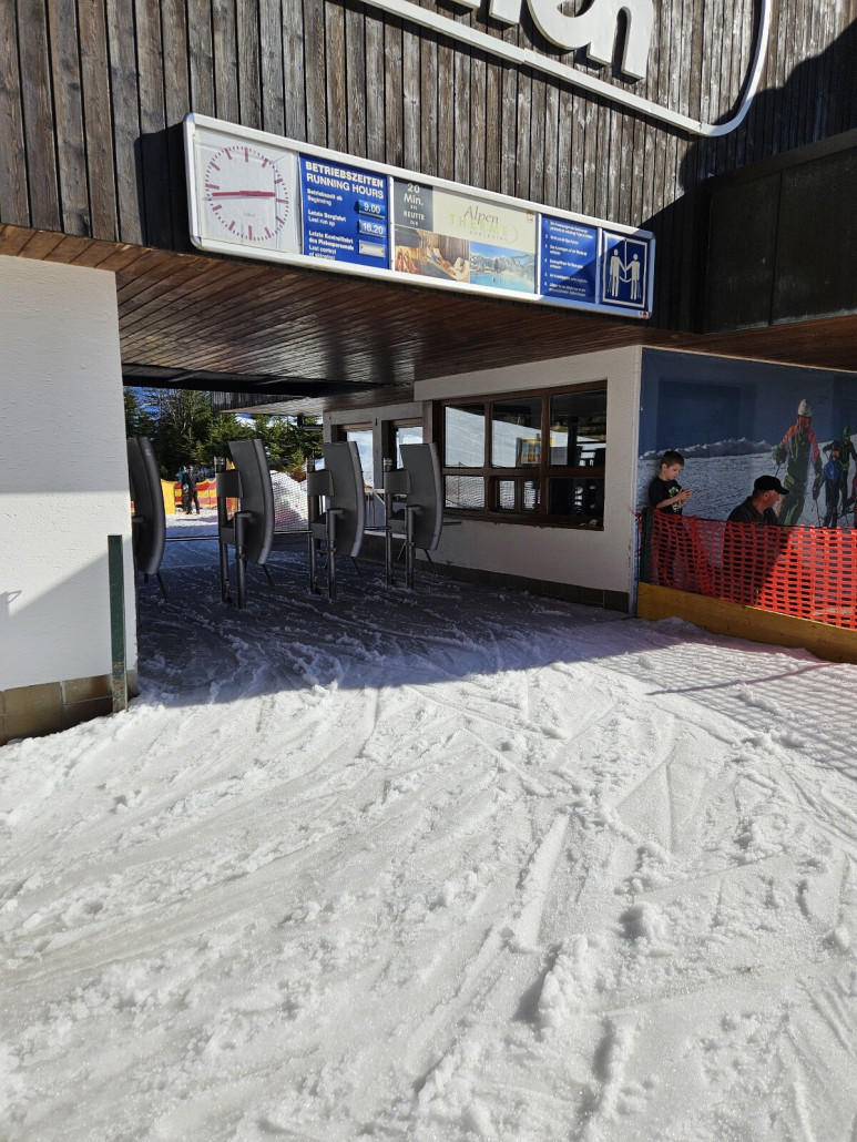 zum Schluß nochmal den Schlepper mitgenommen