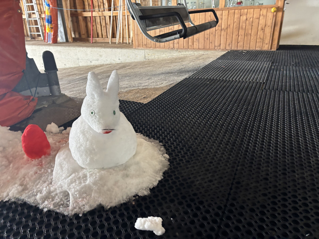 Schneehase mal anders