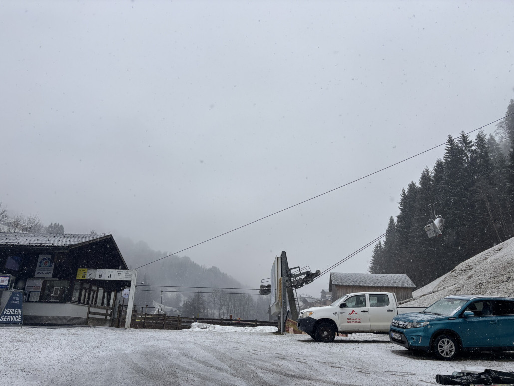 An der Talstation Kapellbahn. Wahnsinn wie wenig Betrieb hier ist…