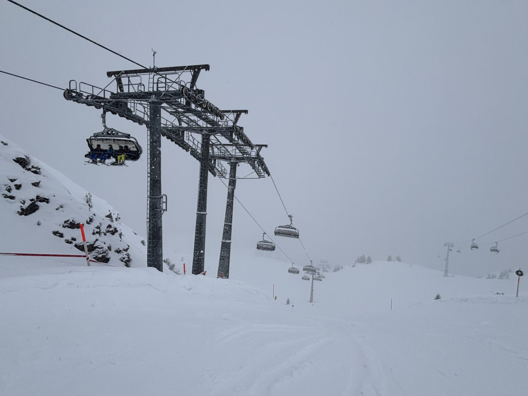 Seebliga Steilhang war gut zu fahren