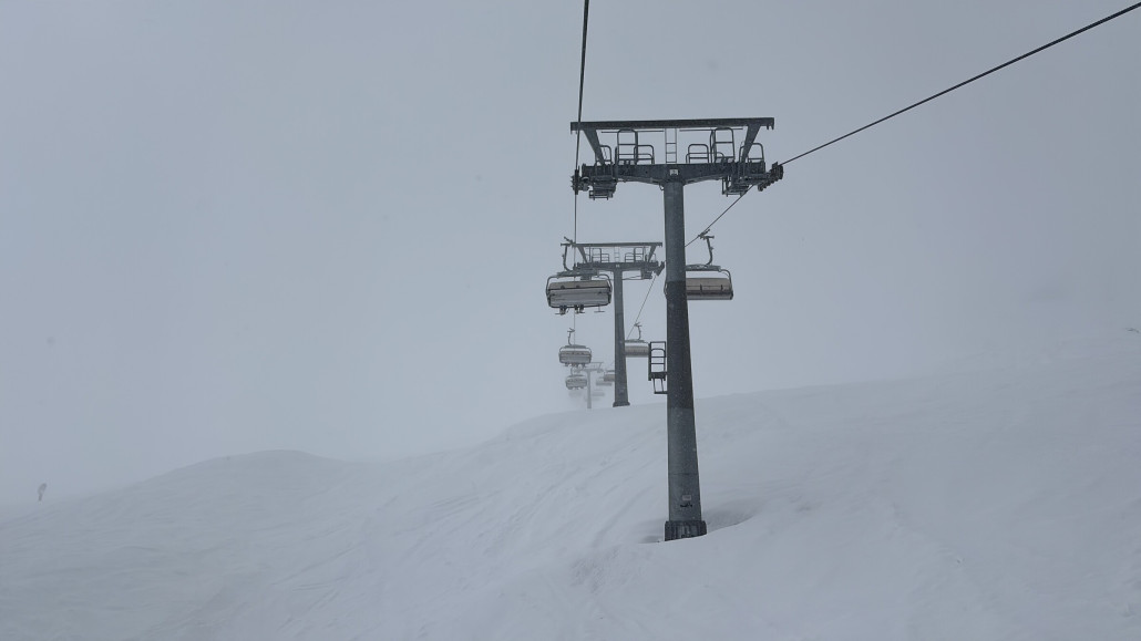 Und in der Rinderhüttenbahn - es zog Nebel auf