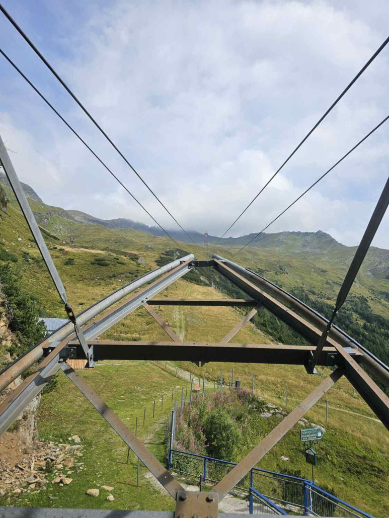 Die Trasse der zweiten Sektion.