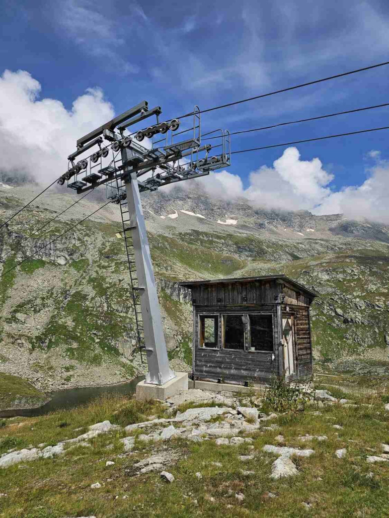 Die Art und Weise, wie die Robas aufgehängt sind, erinnert eindeutig an italienische Hersteller.