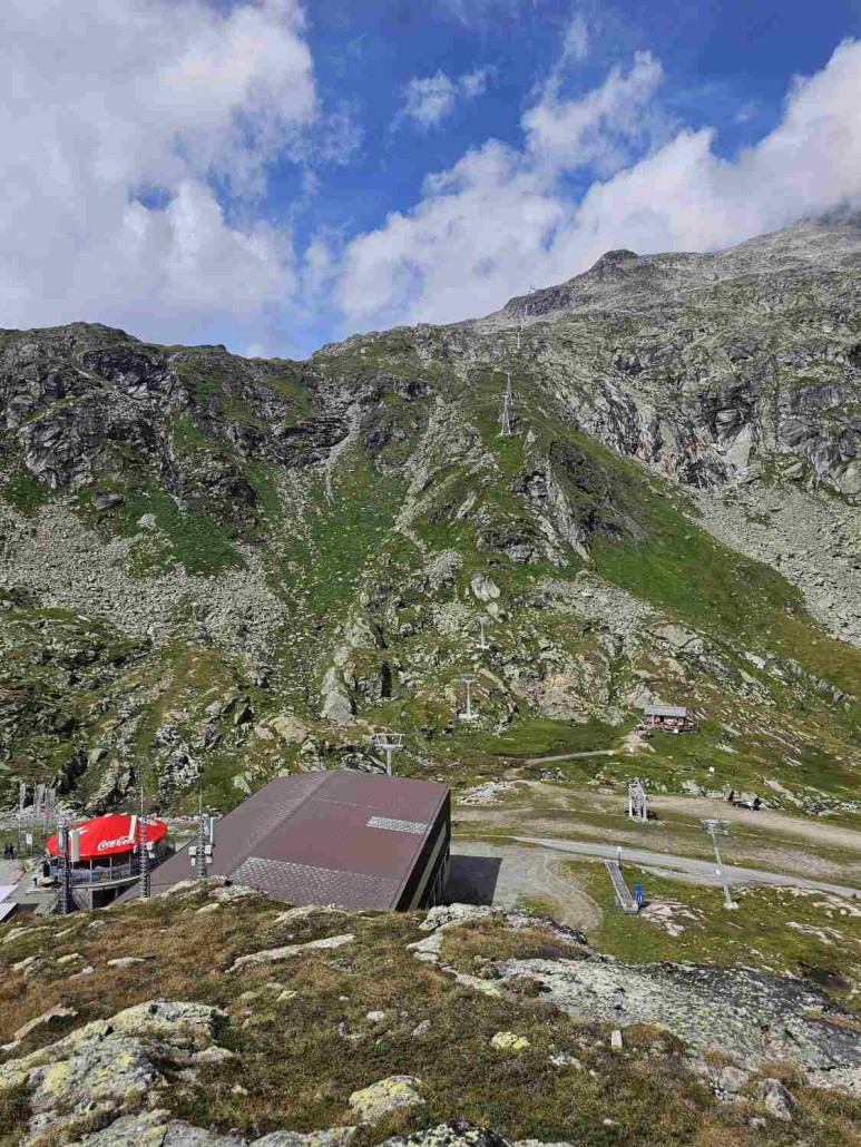 Panorama-Aufnahme zur Mittelstation.