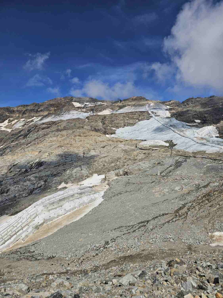 Blick von der Bergstation der Eisseebahn zum Schareck.