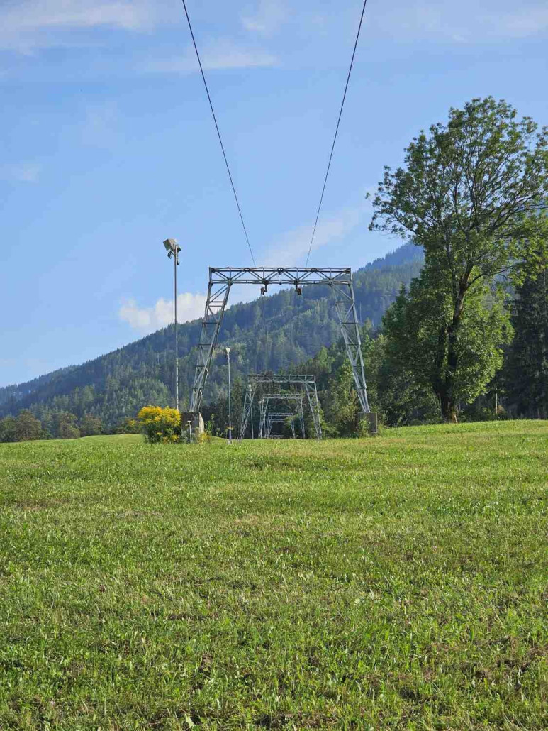 Trasse des STEMAG-Schleppers.