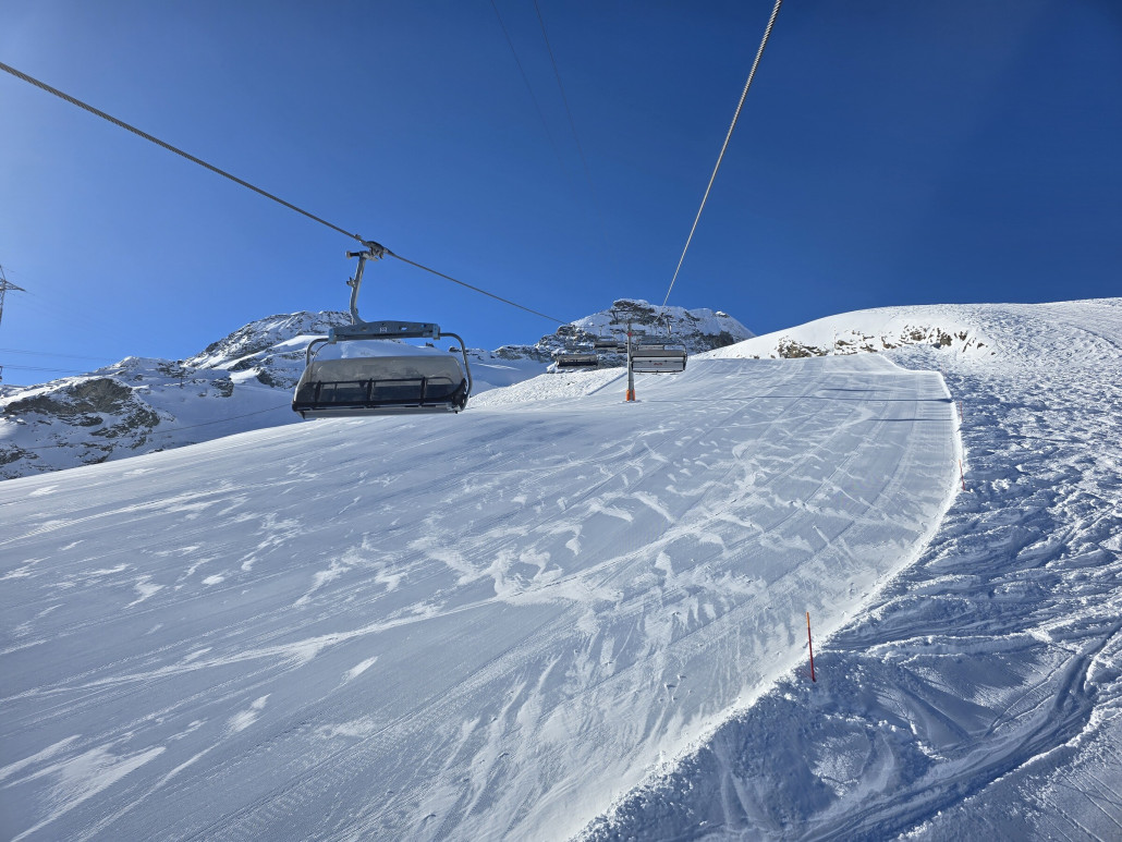 Erste Fahrt an der KSB Morenia.