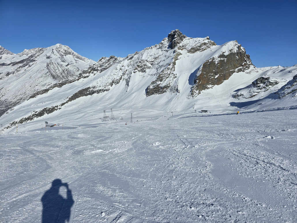 Piste "Gletscherband" um 15:30