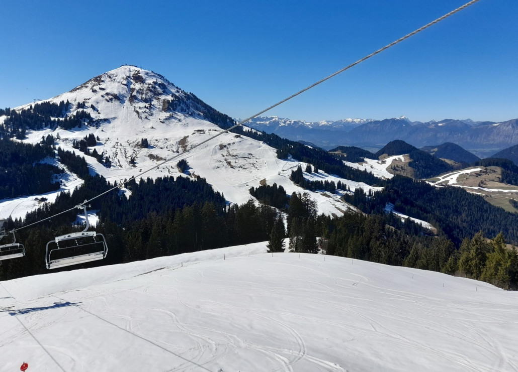 Blick Richtung Siller-Keat und Hochsöll