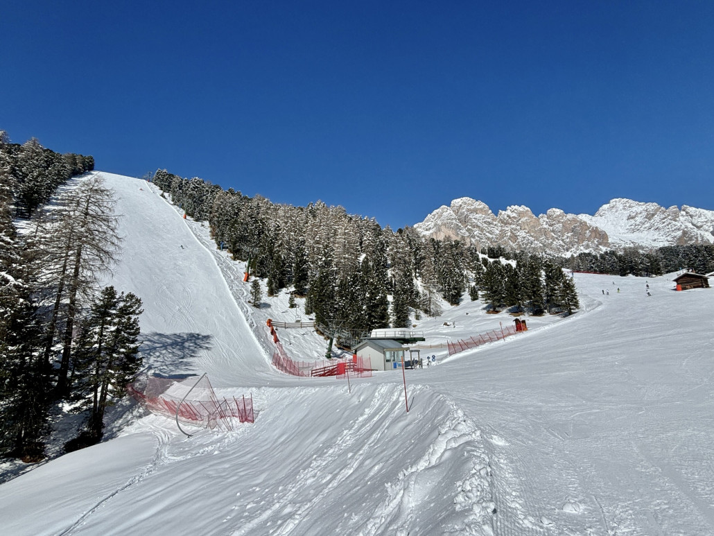 ...und vorbei an der Piste "Freier Fall", die wir gleich noch mitgenommen haben