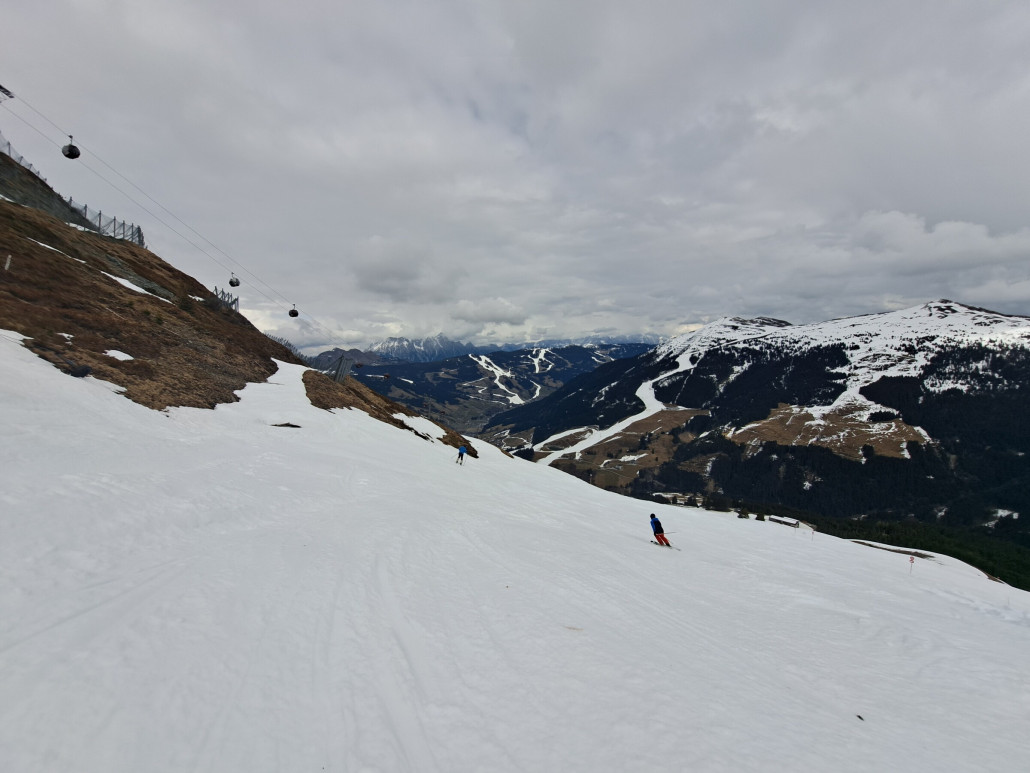 Piste 35 zum späten Mittag