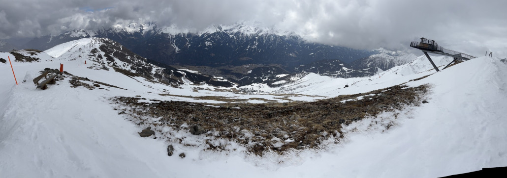 Blick vom Zwölferkopf Richtung Fiss/Serfaus