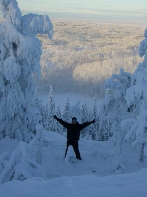 Ich in dieser Landschaft