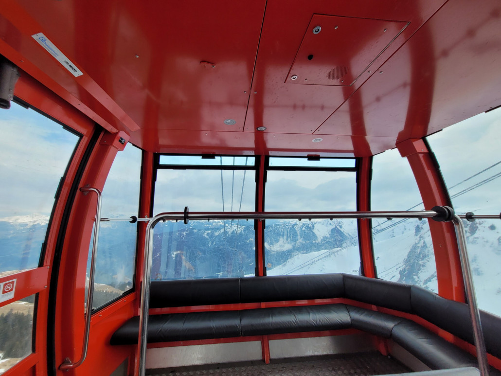 Um 15 Uhr in der 3S allein.