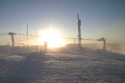Viel höher war die Sonne nicht am Himmel zu sehen