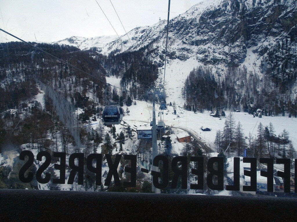 Hoch auf den Riffelberg