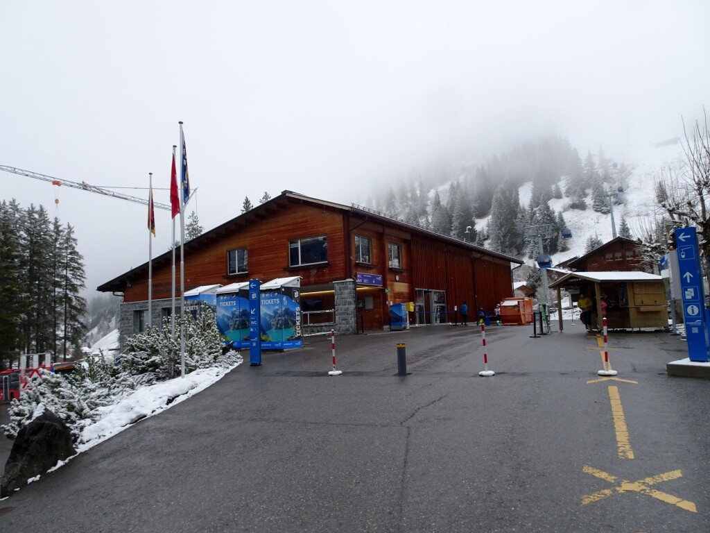 Ankunft an der Talstation in Kandersteg