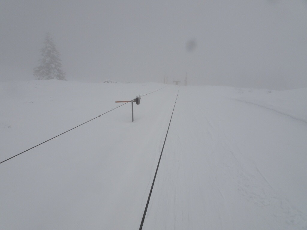 Verbindungslift Bire-Wittenen – ein unbequemer Seillift