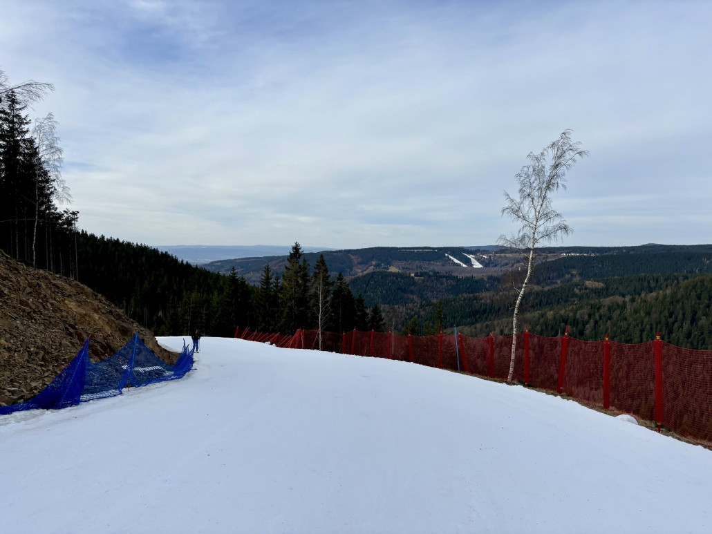 ...und auch nach der "einsamen Birke" keine Steine wie sonst gern