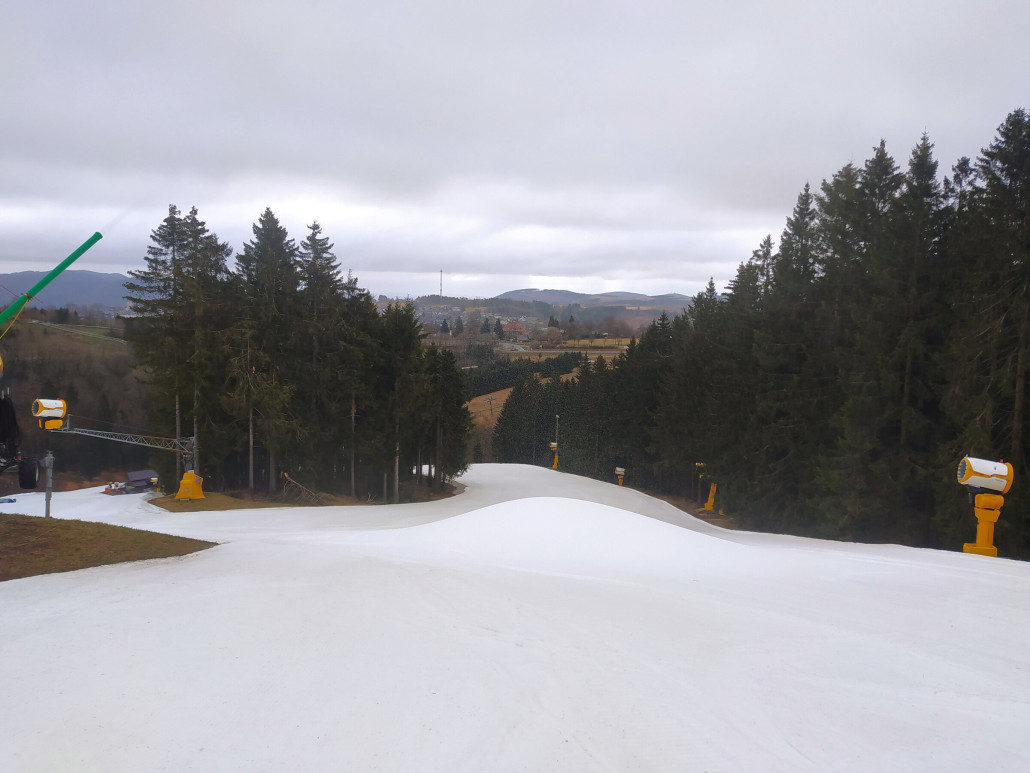 Parallelhang am Morgen