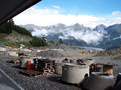 Blick von der Waldbahn zum &amp;quot;Parkplatz&amp;quot;