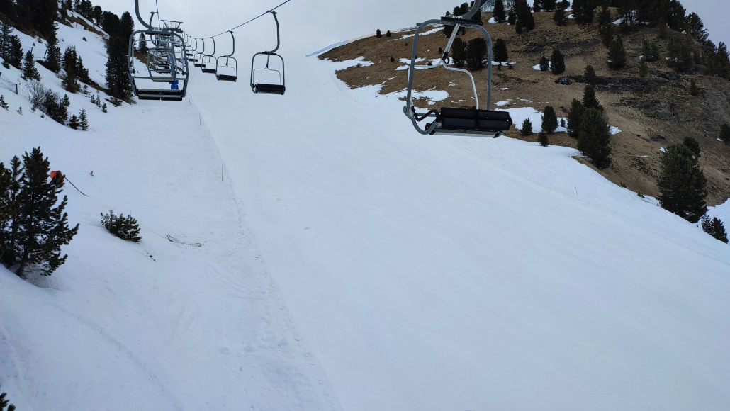 Letzte Liftfahrt Pizza Pranseises