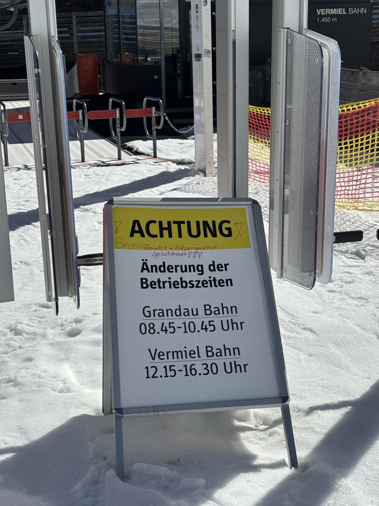 Sparmodus bei Grandau/Brunella