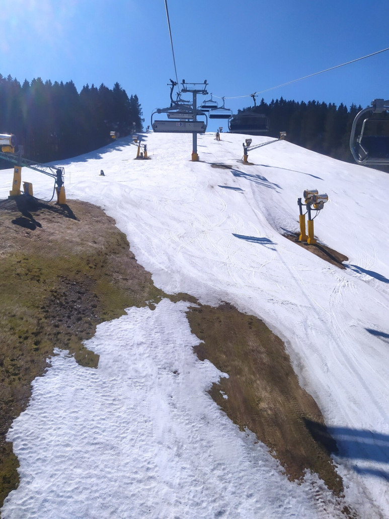 Verbindungspiste bekommt Löcher