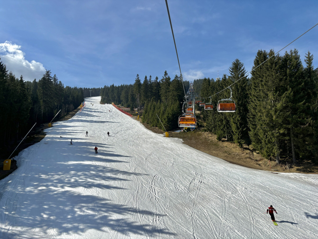 Das sah gut aus, es wurden aber im Steilhang doch ordentliche Buckel mit der Zeit