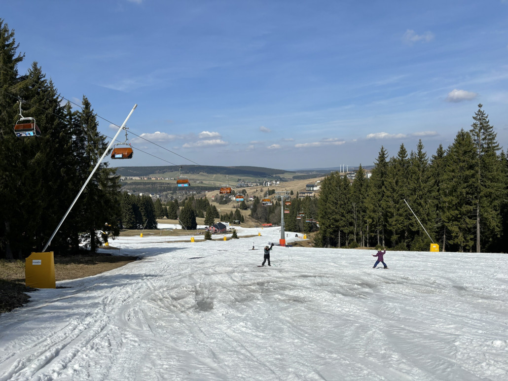 Problematisch eigentlich nur das letzte Flachstück, da schaute es gegen 15Uhr glasig aus
