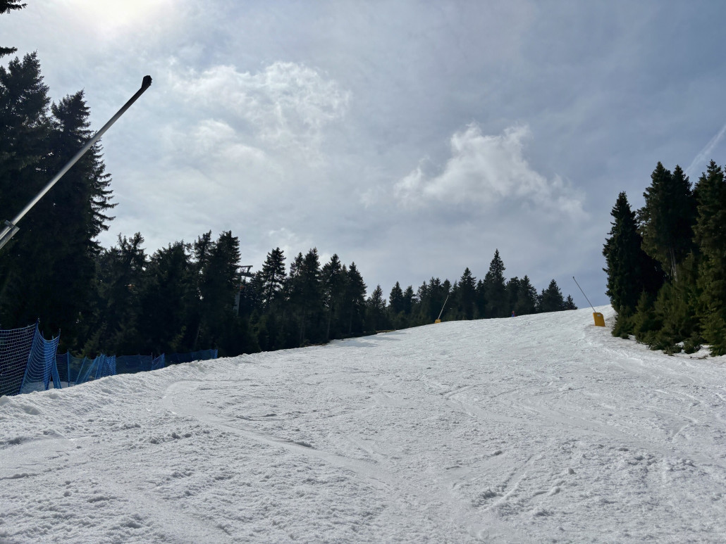 …weiter unten blütenweiß