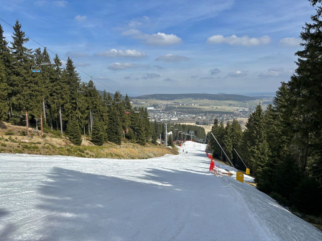 Traditionell die halb verschattete Gerade top…