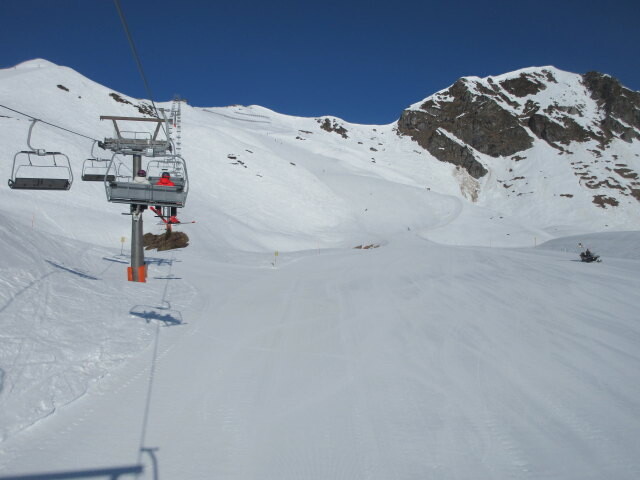 4-CLF Seekareck, darunter die Piste 9a