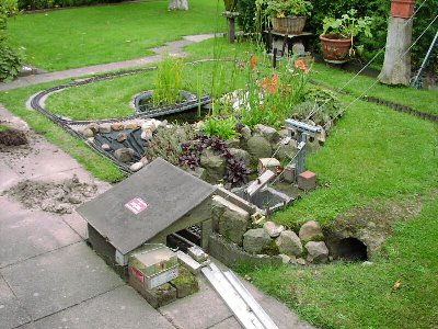 Talstation (Provisorische Abspannung)