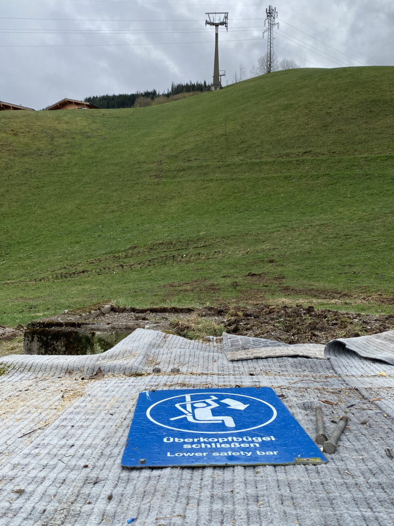 Dafür nochmal fotografiert