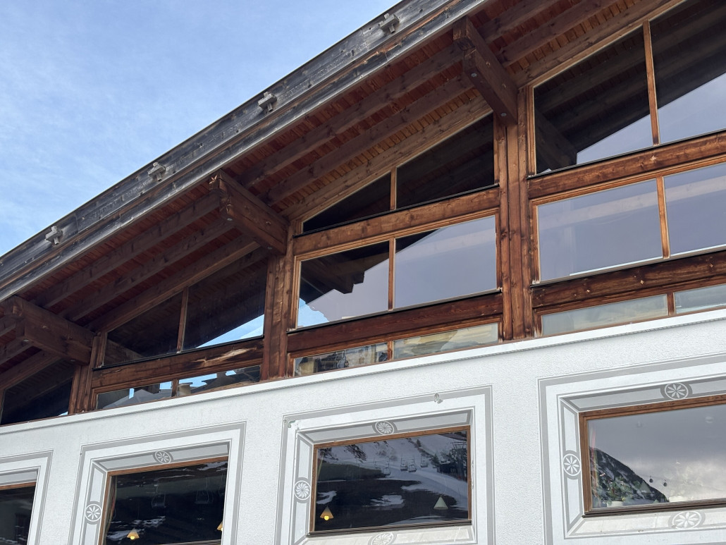 Im Bedienrestaurant wurde schon mit der Entkernung begonnen