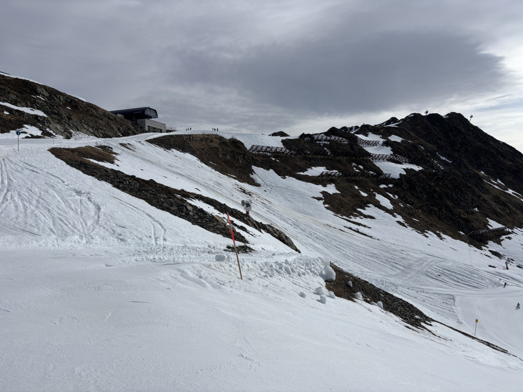 Im oberen Hang aber noch gesperrt