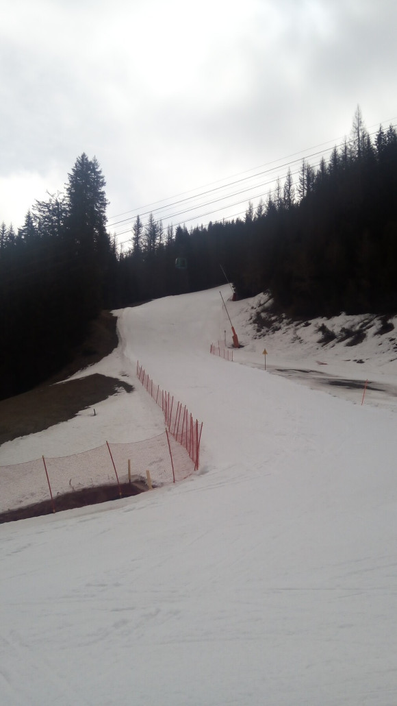 Letzte Ausfahrt der Ornella, bestens eingeschoben