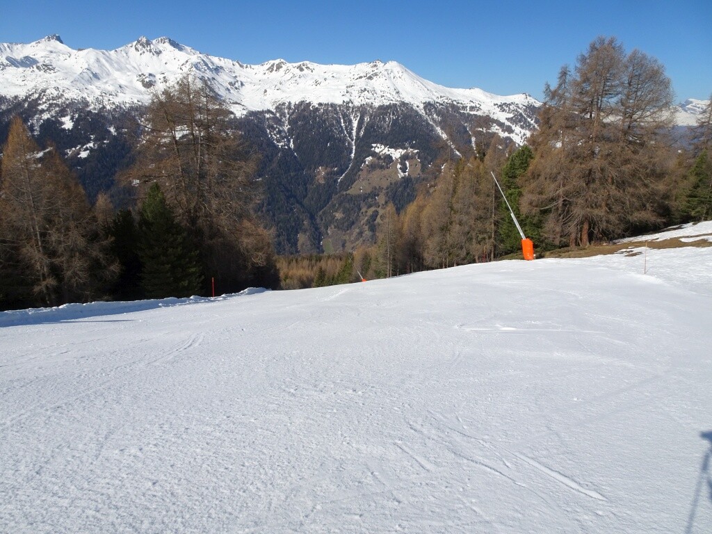 Explosive zur 6er Sesselbahn La Forêt.
