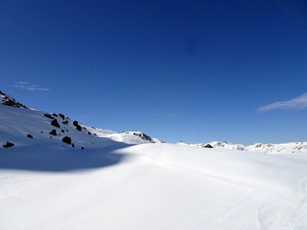 Herrlich wie die Stangen der Gegenseite hinuntergleiten