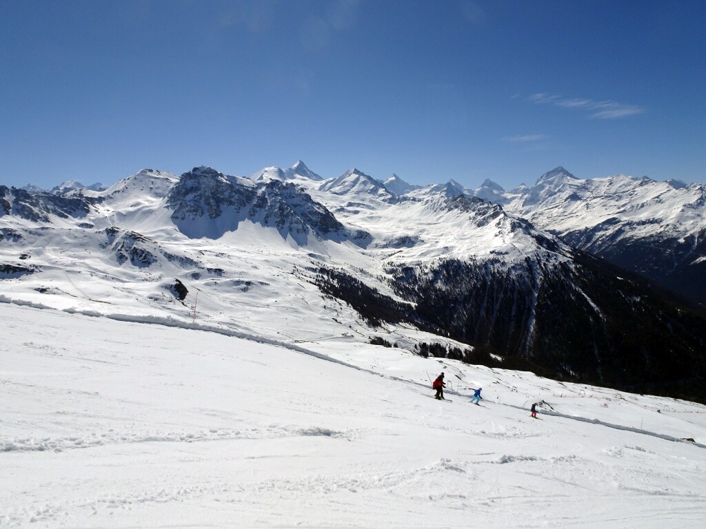Wieder bei der Bergstation La Forêt.