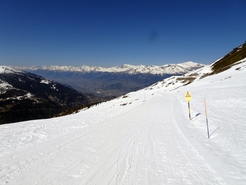 Skiweg La Digue zum Illhorn